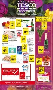 Akční leták TESCO, platný od 2026-05-06 do 2026-05-12.