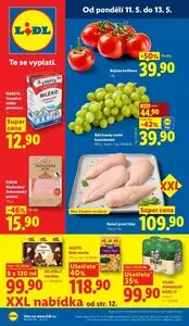 Akční leták LIDL, platný od 2026-05-11 do 2026-05-13.