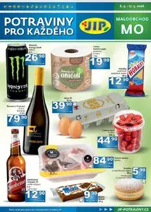 Akční leták JIP, platný od 2026-05-06 do 2026-05-17.