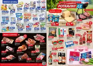 Akční leták POTRAVINY CZ, platný od 2026-05-06 do 2026-05-18.