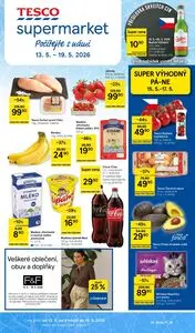 Akční leták TESCO, platný od 2026-05-13 do 2026-05-19.