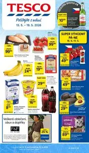 Akční leták TESCO, platný od 2026-05-13 do 2026-05-19.
