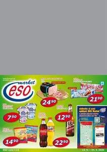 Akční leták ESO, platný od 2026-05-13 do 2026-05-24.