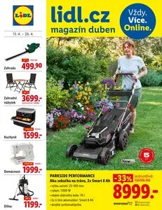 Akční leták LIDL, platný od 2026-04-13 do 2026-05-26.