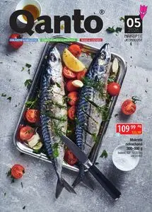 Akční leták Astur & Qanto, platný od 2026-05-01 do 2026-05-31.
