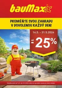 Akční leták bauMax, platný od 2026-05-14 do 2026-05-31.
