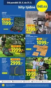 Akční leták LIDL, platný od 2026-05-25 do 2026-05-31.