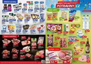 Akční leták POTRAVINY CZ, platný od 2026-05-20 do 2026-06-01.