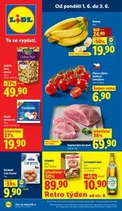 Akční leták LIDL, platný od 2026-06-01 do 2026-06-03.