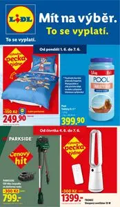 Akční leták LIDL, platný od 2026-06-01 do 2026-06-07.