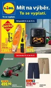 Akční leták LIDL, platný od 2026-06-08 do 2026-06-14.