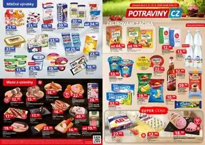Akční leták POTRAVINY CZ, platný od 2026-06-03 do 2026-06-15.