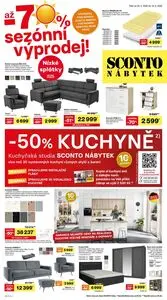 Akční leták SCONTO, platný od 2026-05-20 do 2026-06-16.