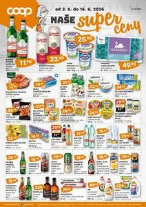 Akční leták COOP, platný od 2026-06-03 do 2026-06-16.
