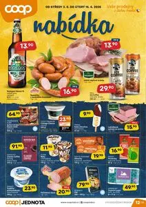 Akční leták COOP, platný od 2026-06-03 do 2026-06-16.