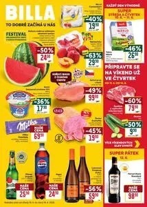 Akční leták BILLA, platný od 2026-06-10 do 2026-06-16.