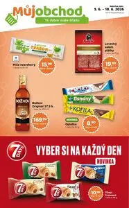 Akční leták Můj obchod, platný od 2026-06-05 do 2026-06-18.