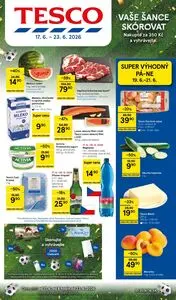 Akční leták TESCO, platný od 2026-06-17 do 2026-06-23.