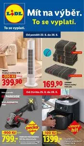 Akční leták LIDL, platný od 2026-06-22 do 2026-06-28.
