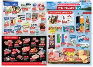 Akční leták POTRAVINY CZ, platný od 2026-06-17 do 2026-06-29.