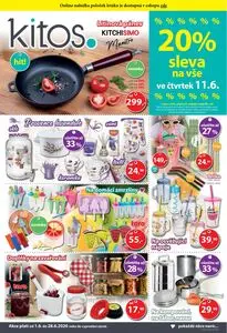 Akční leták kitos, platný od 2026-06-01 do 2026-06-30.