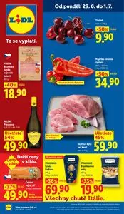 Akční leták LIDL, platný od 2026-06-29 do 2026-07-01.