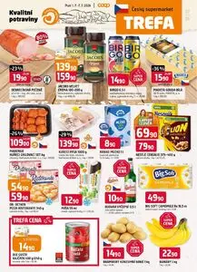 Akční leták Coop Trefa, platný od 2026-07-01 do 2026-07-07.