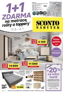 Akční leták SCONTO, platný od 2026-07-02 do 2026-07-14.