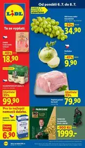 Akční leták LIDL, platný od 2026-07-06 do 2026-07-08.