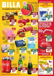 Akční leták BILLA, platný od 2026-07-08 do 2026-07-14.