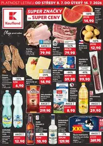 Akční leták Kaufland, platný od 2026-07-08 do 2026-07-14.