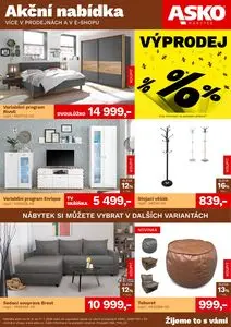 Akční leták ASKO NÁBYTEK, platný od 2026-06-25 do 2026-07-15.