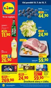 Akční leták LIDL, platný od 2026-07-13 do 2026-07-15.