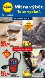 Akční leták LIDL, platný od 2026-07-13 do 2026-07-19.
