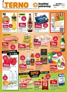 Akční leták COOP TERNO, platný od 2026-07-15 do 2026-07-21.