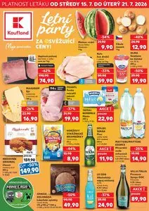 Akční leták Kaufland, platný od 2026-07-15 do 2026-07-21.