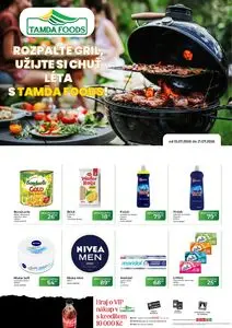 Akční leták Tamda Foods, platný od 2026-07-15 do 2026-07-21.