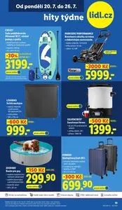 Akční leták LIDL, platný od 2026-07-20 do 2026-07-26.