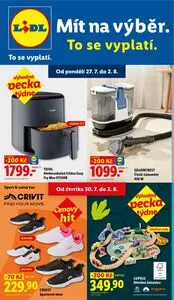 Akční leták LIDL, platný od 2026-07-27 do 2026-08-02.