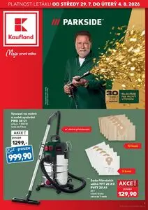 Akční leták Kaufland, platný od 2026-07-29 do 2026-08-04.
