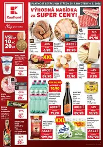 Akční leták Kaufland, platný od 2026-07-29 do 2026-08-04.