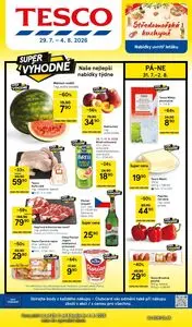 Akční leták TESCO, platný od 2026-07-29 do 2026-08-04.