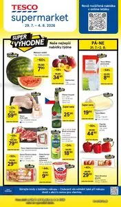 Akční leták TESCO, platný od 2026-07-29 do 2026-08-04.