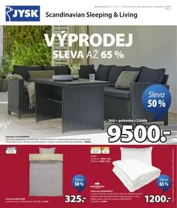 Akční leták Jysk, platný od 2026-07-13 do 2026-08-11.