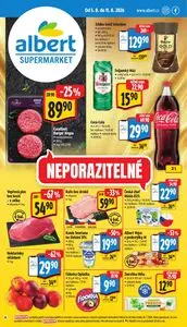 Akční leták albert, platný od 2026-08-05 do 2026-08-11.