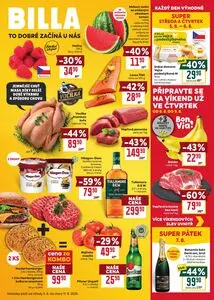 Akční leták BILLA, platný od 2026-08-05 do 2026-08-11.