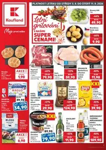 Akční leták Kaufland, platný od 2026-08-05 do 2026-08-11.