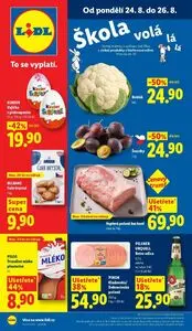 Akční leták LIDL, platný od 2026-08-24 do 2026-08-26.