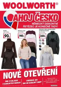 Akční leták WOOLWORTH, platný od 2026-08-27 do 2026-08-27.