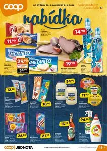 Akční leták COOP, platný od 2026-08-26 do 2026-09-01.